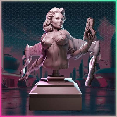 Aurora Vortex | Ladies of Nuke City | Bust | 75mm