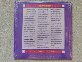 ZOOM Pioneer LaserActive video magazine special edition Laserdisc 8"