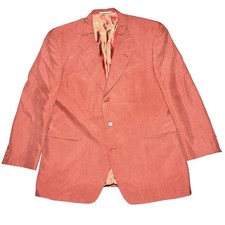 Ermenegildo Zegna Soft Blazer 100 Silk Sport Coat Men's 56 Suit Jacket