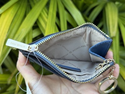 Michael Kors Jet Set Travel Small Coin Pouch ID Key Holder Wallet
