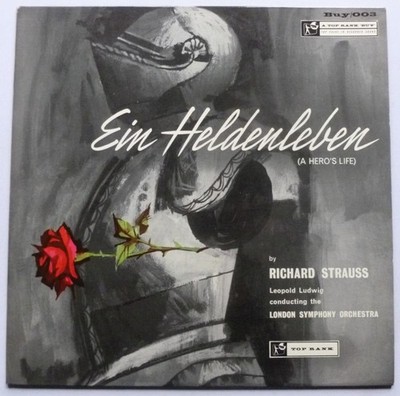 Leopold Ludwig Ein Heldenleben LP Top Rank BUY003 EX/EX 1960