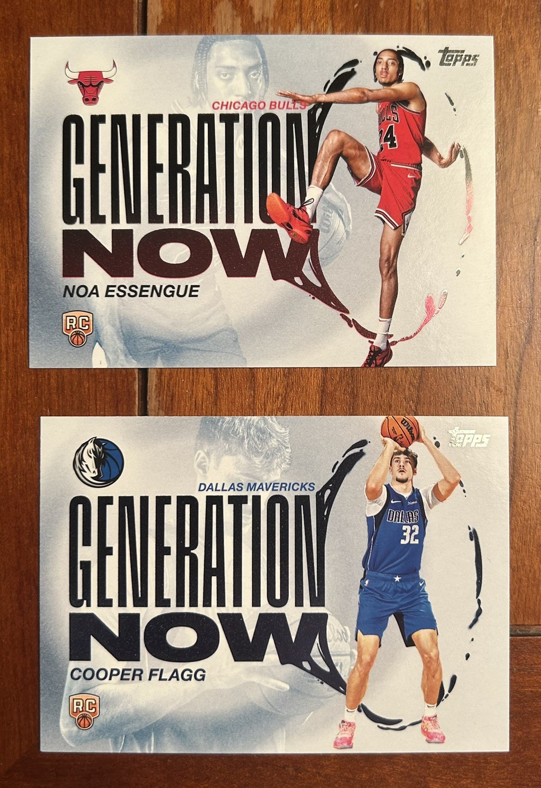 2025-26 Topps Generation Now - COOPER FLAGG and NOA ESSENGUE