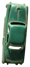 Plasticville O-O27 Car Auto V-6 V-10 Vehicles Green Automobile Excellent