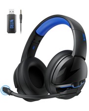 2.4GHz Flex Wireless Gaming Headset  Non-Stop 100H Battery  Dynamic 50mm Dr...