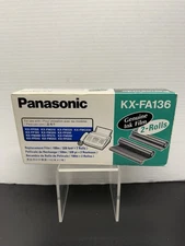 Panasonic KX-FA136 Replacement Ink Film NIB. 2 Rolls!