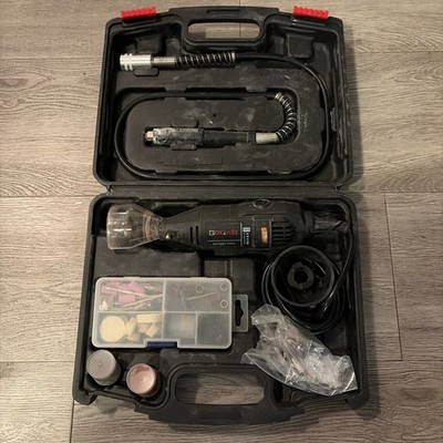 Rotary Tool Kit with MultiPro Keyless Chuck and Flex Shaft -140pcs Accessories V