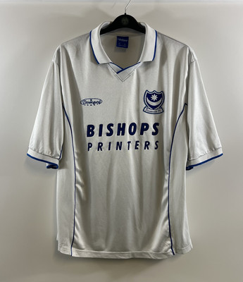 Maillot D'entraînement Vintage Portsmouth Pompey Sport - Taille L - Gris