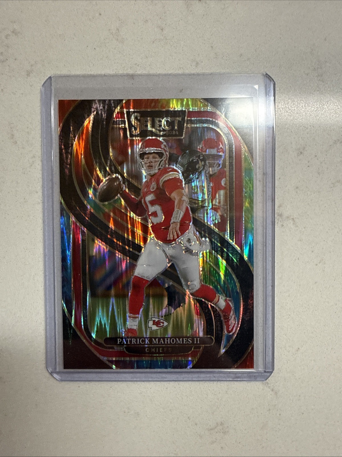 2024 Panini Select - Premier Level Patrick Mahomes II Super SP Tie Dye /25