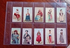 Maynards Girls Of All Nations Trade Cards - Full Set Of 50 Cards