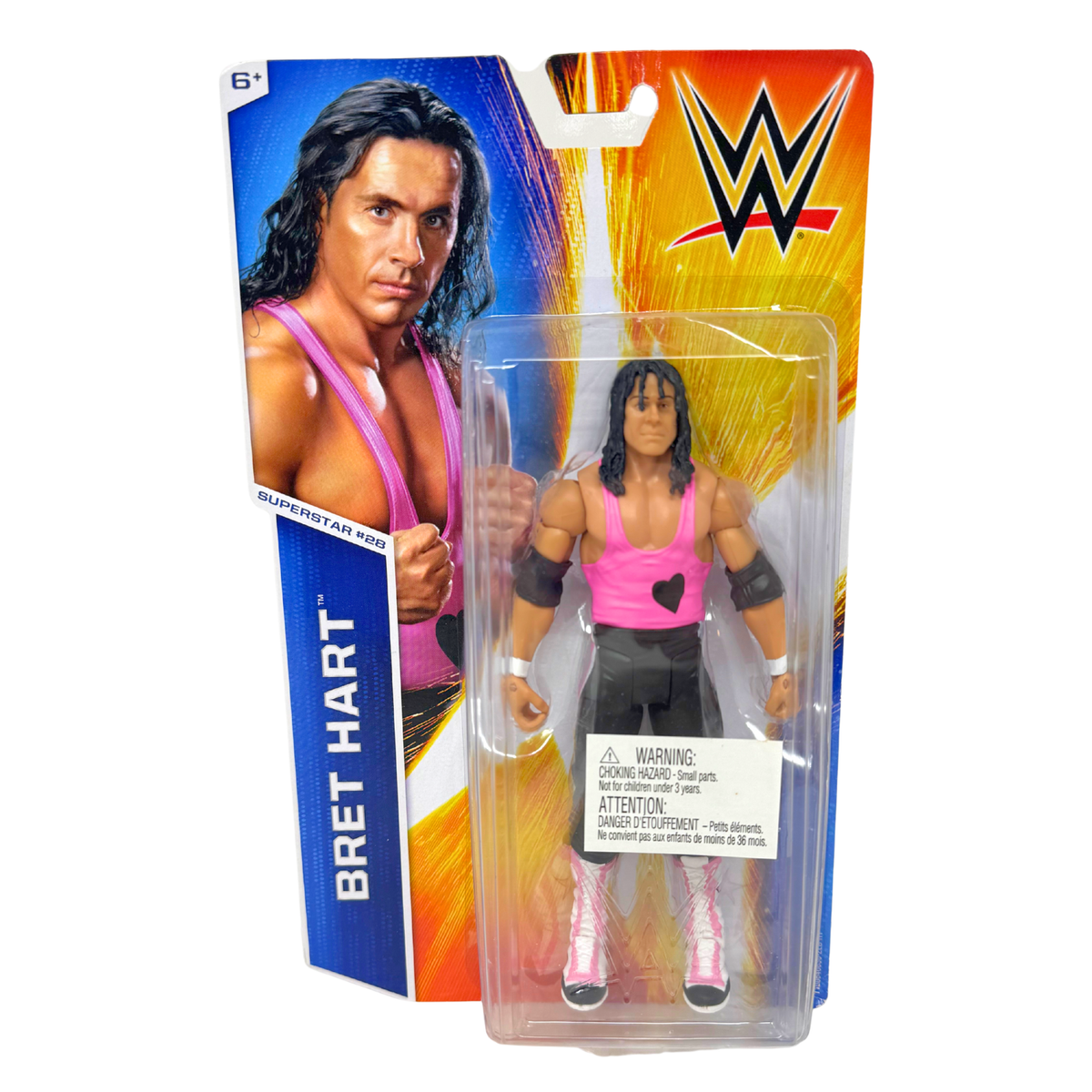 WWE Basic Series 49 Bret Hitman Hart action figure Mattel | eBay