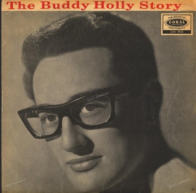 Buddy Holly And The Crickets - The Buddy Holly Story UK LP 1959 (VG) .