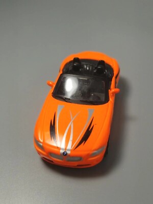 Motormax BMW Z4 Hot Orange 1:54 Scale Diecast Toy Car Maisto 6083