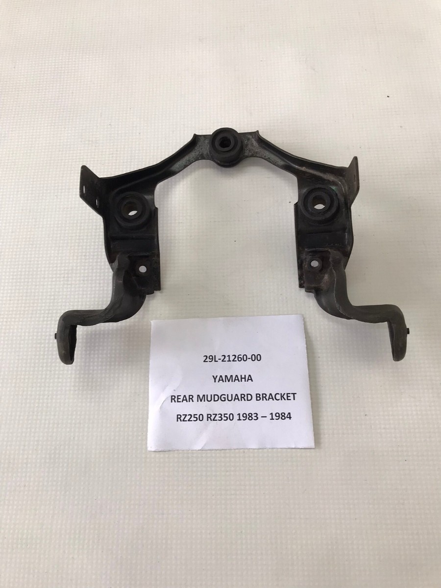 NOS YAMAHA OEM REAR MUDGUARD BRACKET RZ250 RZ350 83 - 84 29L-21260