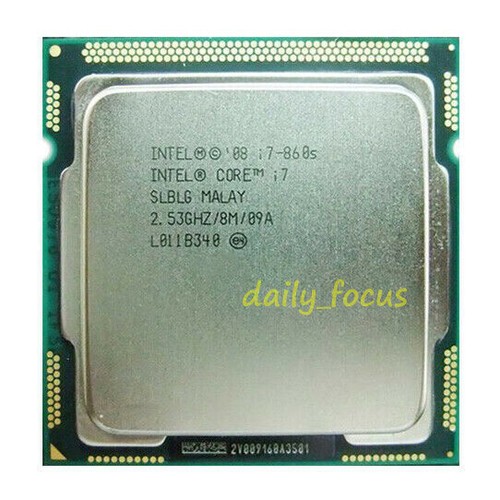 Intel Xeon i7-860 i7-860S i7-870 i7-875K i7-880 LGA1156 CPU Processor - Picture 3 of 10