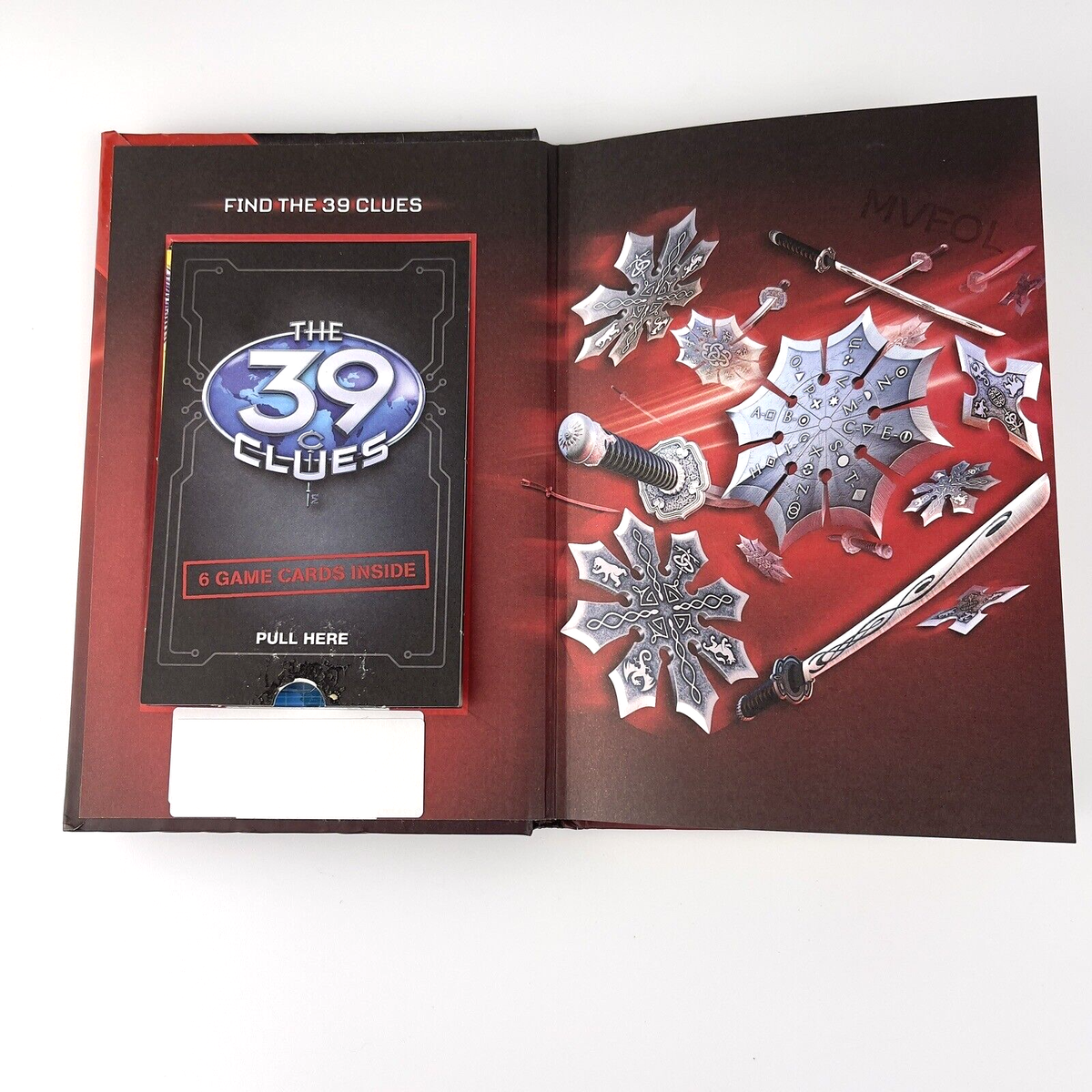 The 39 Clues The Sword Thief Book 3 Peter Lerangis Hardcover With 6 Cards The 39 Clues The Sword Thief Book 3 Peter Lerangis Hardcover With 6 Cards