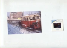 No. 8972 / slide and its removal color locomotive, draisienne, Paris, SNCF