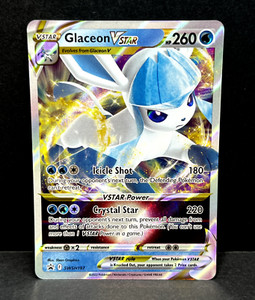 Glaceon VSTAR SWSH197 SWSH: Sword & Shield Promo Pokemon TCG Holo - NM