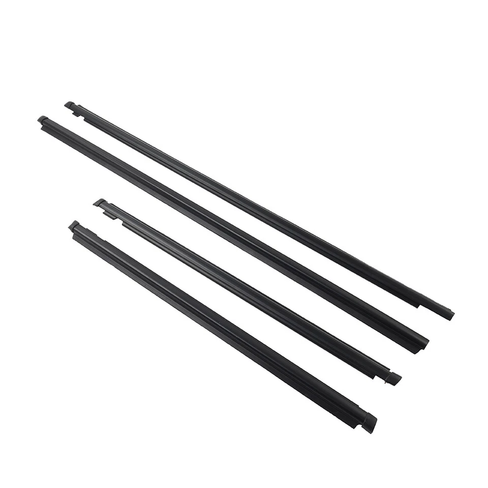 Front Rear Weatherstrip Door Glass Belt Moulding For Toyota Echo 2000-2005 - Image 3 of 4
