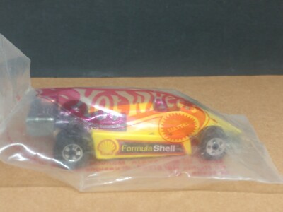 Hot Wheels Blackwall 1982 Turbo Streak Race Car. VHTF! '94 Shell Oil Promo Car.