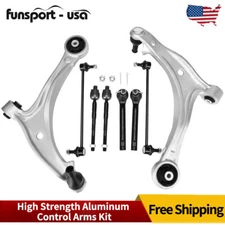 Front Lower Control Arm Ball Joint Tie Rods Sway Bar For 2005-2010 Honda Odyssey