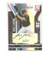 2004 Elite Extra Edition Signature Turn of the Century #298 Josh Fields  209/250