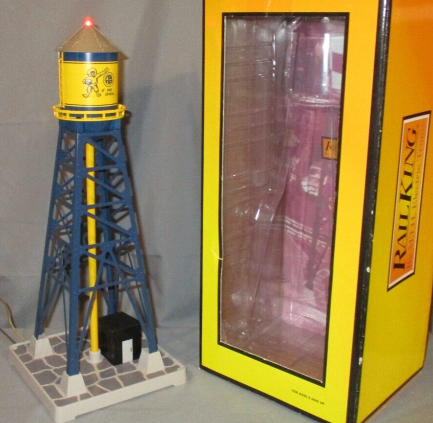 MTH 3090263 Alaska ARR 193 Industrial Water Tower w/Beacon wks w