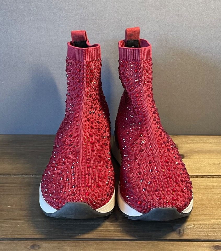 Cole Reaction Women's Cameron Jewel High Top Red 6.5 Medium eBay