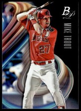 2018 Bowman Platinum #49 Mike Trout    Los Angeles Angels
