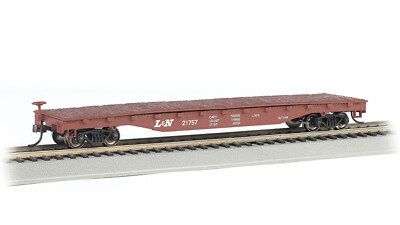 BACHMANN #17315 HO SCALE 52' FLAT CAR LOUISVILLE & NASHVILLE  NEW IN BOX