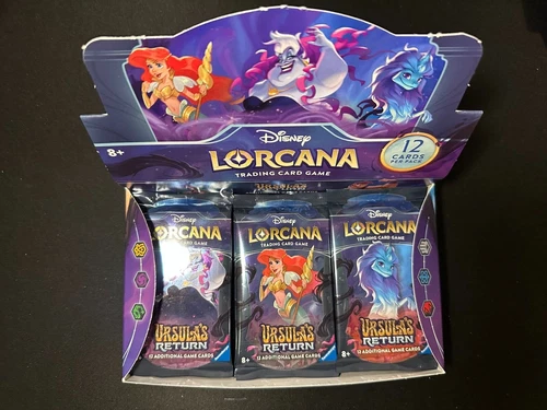 1x Factory Sealed Lorcana Ursula's Return Booster Pack Free Shipping CAD
