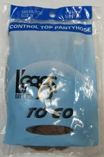 L'eggs Day Sheer Pantyhose Suntan Size B Control Top New 