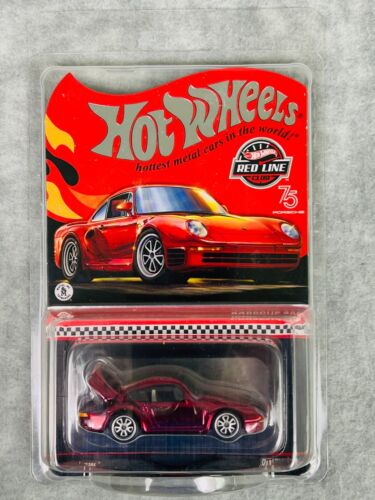 🇩🇪🇩🇪Hot Wheels Porsche 959 Red Line Exclusive Spectraflame Red H11🇩🇪🇩🇪 - Picture 1 of 8