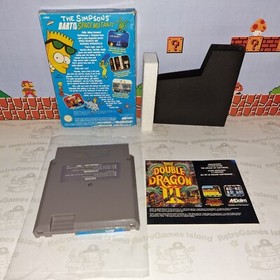 THE SIMPSONS BART VS SPACE MUTANTS NINTENDO NES 8 BIT PAL A CIB ITALIANO MATTEL