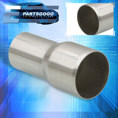 2'' 51mm To 1.5'' 38mm OD Stainless Steel Weldable Exhaust Pipe