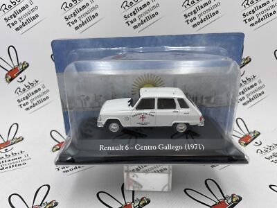 Die Cast '' Renault 6 Centre Galicien (1971) '' Vehiculos Servicios 1/43