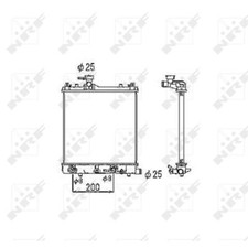 Radiateur Suzuki WAGON R+