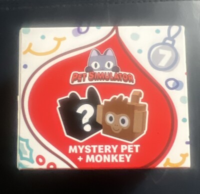2024 McDONALDS HAPPY MEAL TOY #7 PET SIMULATOR Mystery Pet & Monkey