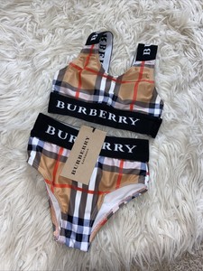 burberry girls bathing suit