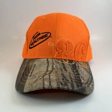 Team Realtree Est 86 Orange Camo Ball Cap Hat Structured Adjustable Baseball