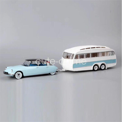NOREV 1/18 Citroën DS 19 1959 Trailer RV Diecast Model Car Gifts