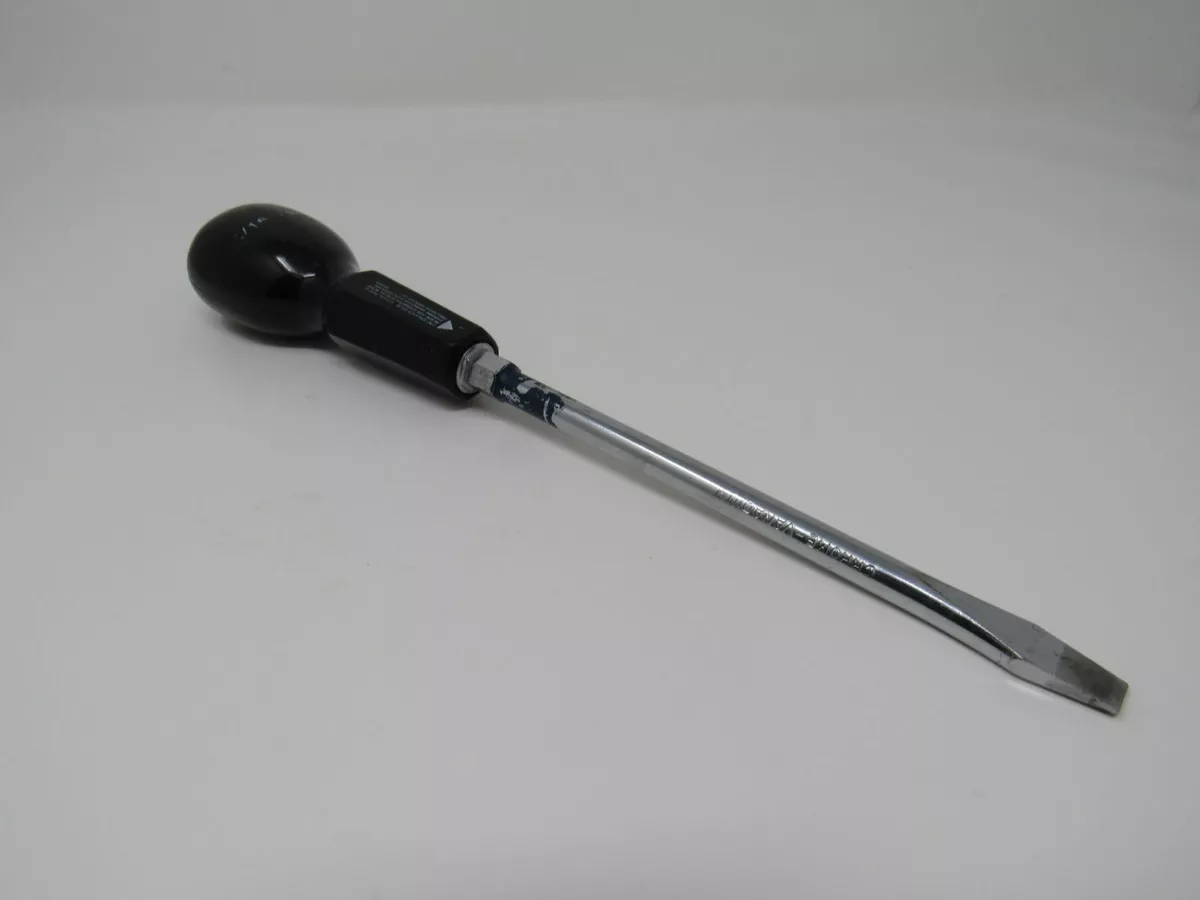 Professional Spanner Flathead Slotted Screwdriver 10 1 2 in 5 16 in Vintage