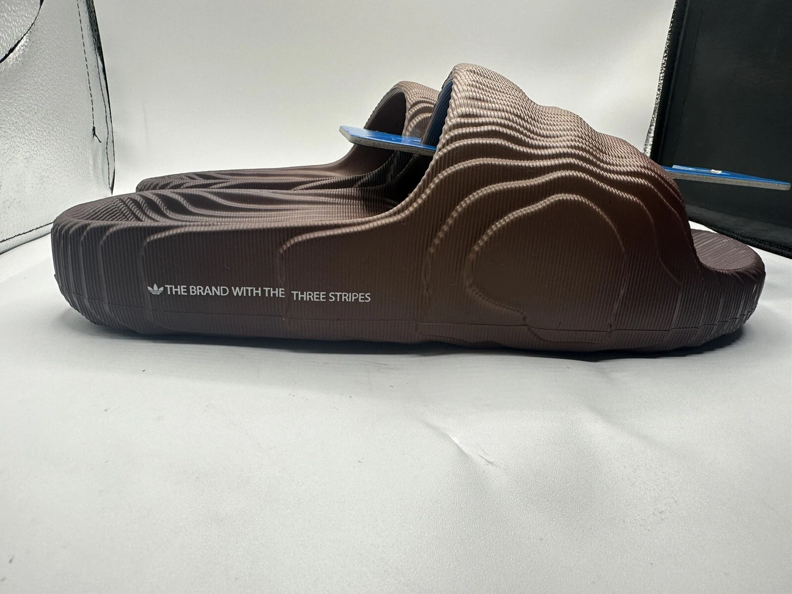 Adidas Originals Adilette 22 Slides Marrone IG7493 Sandalo Uomo 9 Schiuma Comodo