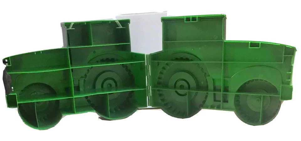 Estuche de transporte de almacenamiento John Deere tractor granja vacío con licencia miniatura Ertl Foto 3 de 4