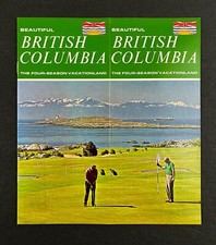 1970s British Columbia Canada Color Photo Tourist Recreation Vintage Travel Book