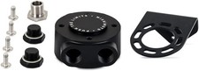Mishimoto Mmoc-rfh-m20bk Remote Oil Filter Mount M20 X 1.5 Filter Thread Black
