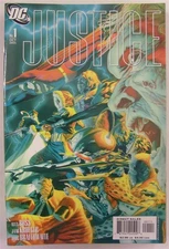 JUSTICE 1-12 DC COMIC SET COMPLETE SUPERMAN BATMAN ALEX ROSS KRUEGER 2005 VF/NM