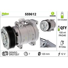 Valeo 559612 Kompressor Klimaanlage für TOYOTA HIACE HILUX DYNA H1 H2 TRH2 KDH2