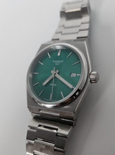 Tissot prx - T137210A - 35mm green dial - Unisex watch w/ extra links - UK