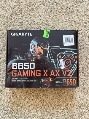BRAND NEW: GIGABYTE B650 Gaming X AX V2 ATX Motherboard [AM5]  [DDR5]