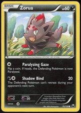 Zorua (70) Regular 70/108 Dark Explorers MP on eBay